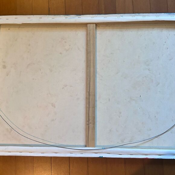 Anthropologie” I am better in Poppies Garden” Oil Painting on canvas By Vadal - Picture 8 of 9